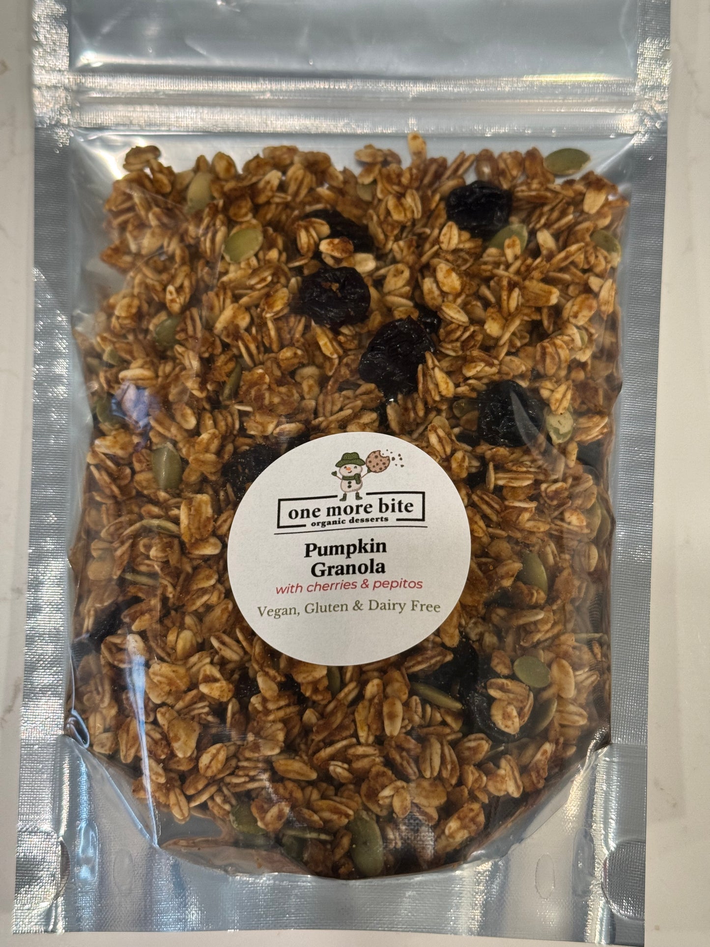 Pumpkin Cherry Granola (GF/DF/Vegan)