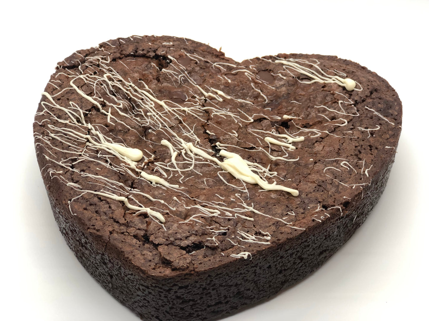 8" Fudgy Brownie Heart