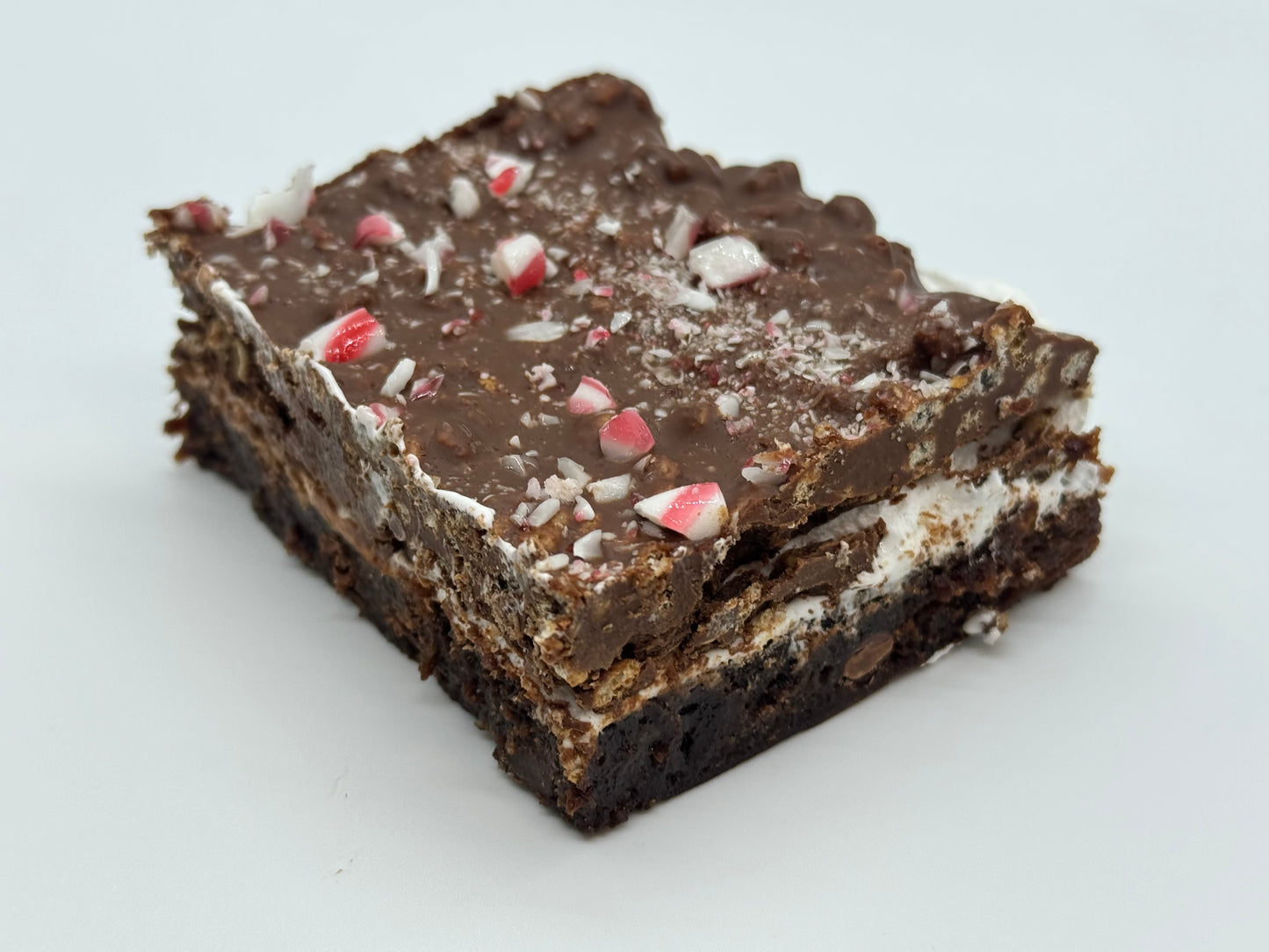 Peppermint Marshmallow Brownie