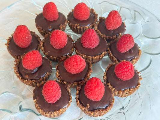 Raspberry Pecan Tart Mini Bites