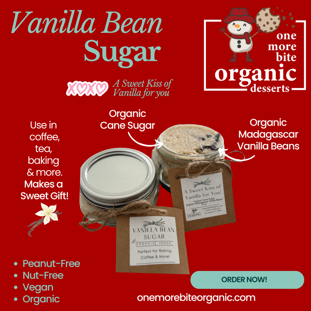 Organic Vanilla Bean Sugar (GF/DF/V)