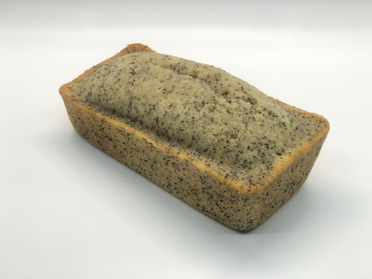 Small loaf almond poppyseed bread