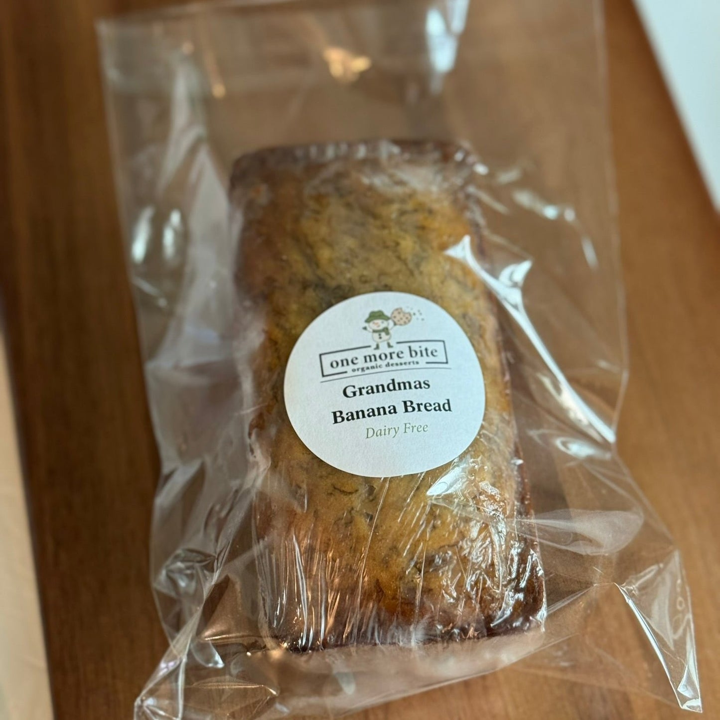 One More Bite Organic Desserts Dairy-Free Organic Grandma's Banana Bread
