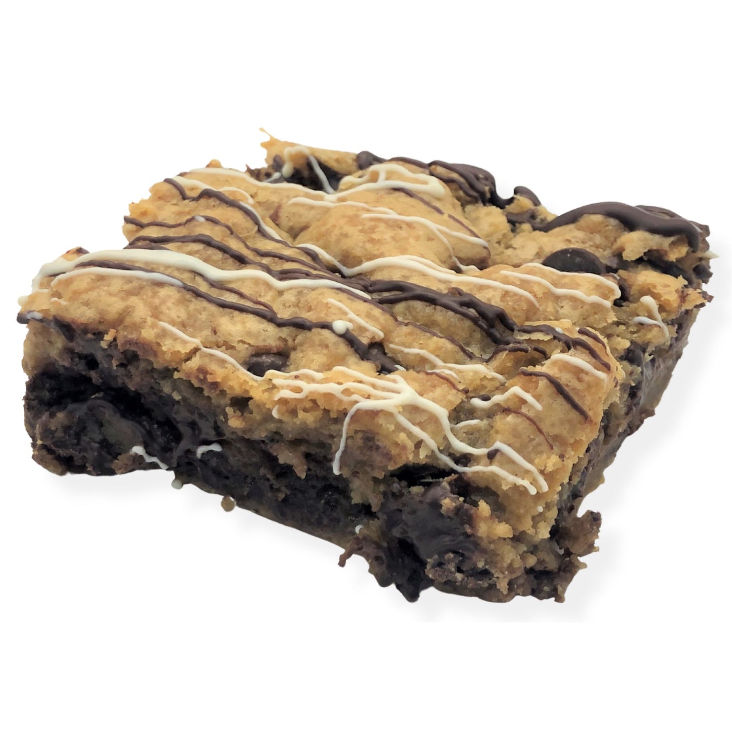 Organic peanut-free chocolate chip cookie bar – soy-free, corn-free dessert handmade in Fort Myers, Florida.