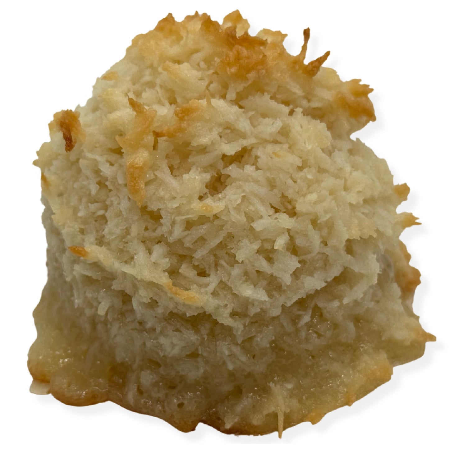 Organic peanut-free coconut macaroon – gluten-free, dairy-free, soy-free, corn-free dessert handmade in Fort Myers, Florida.