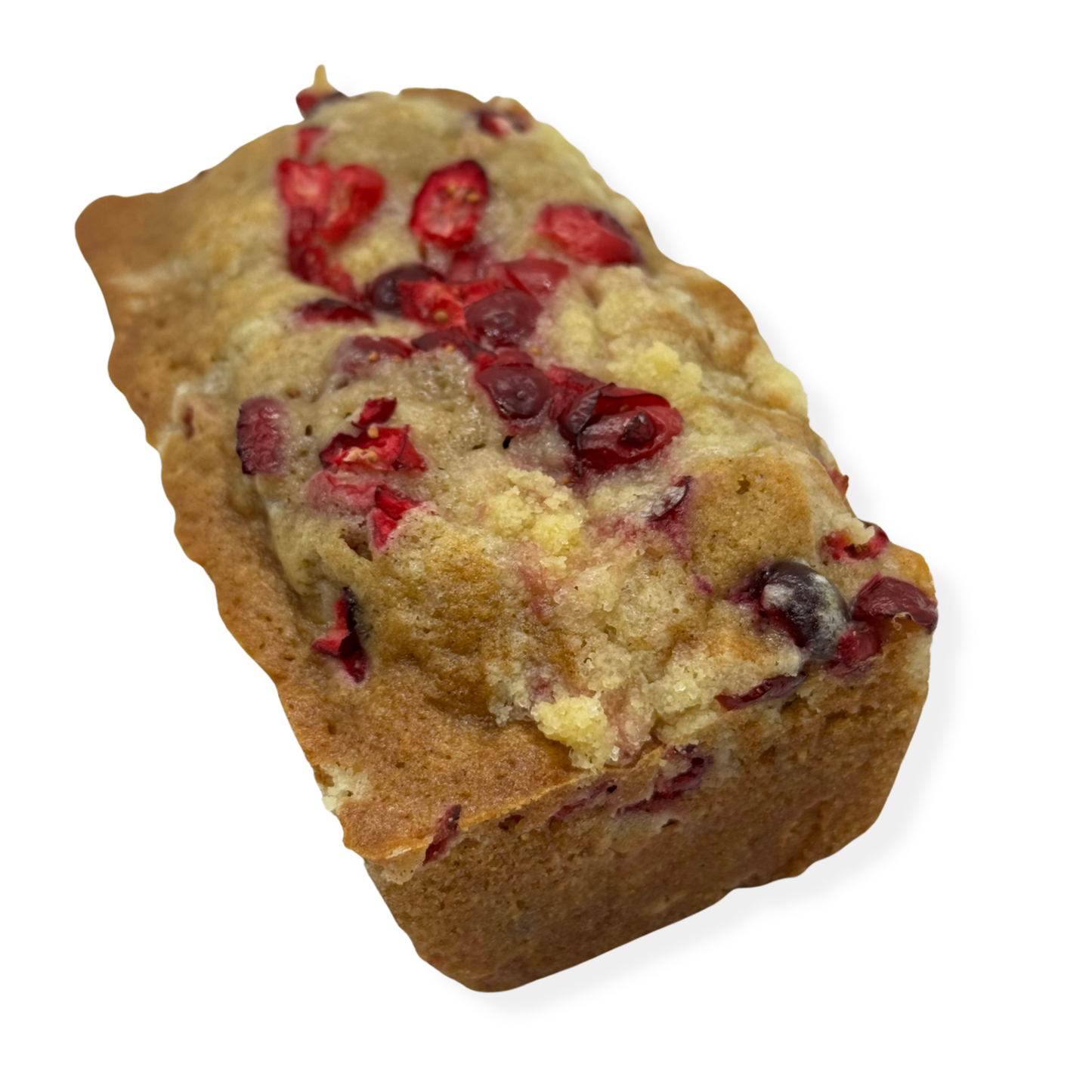 Photo of organic peanut-free Cranberry Orange Sweet Bread – soy-free, corn-free, nut-free holiday dessert handmade in Fort Myers, Florida.