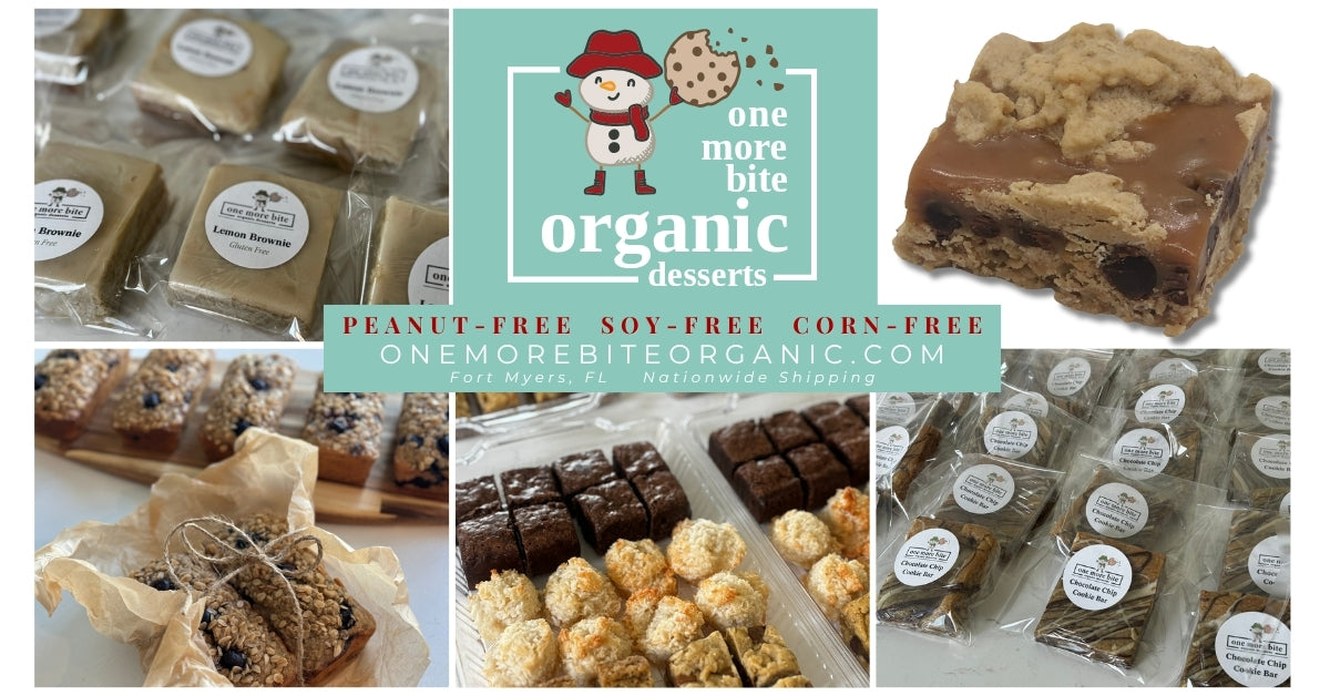 One More Bite Organic Desserts – Peanut-Free & Allergen-Friendly