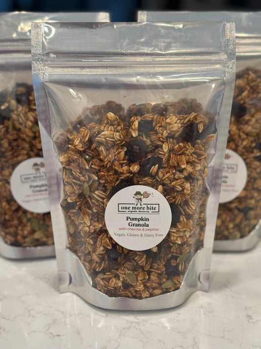 Pumpkin Cherry Granola (GF/DF/Vegan)