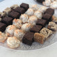 Dessert Platter with coconut macaroons, brownies, and oatmeal caramelitas