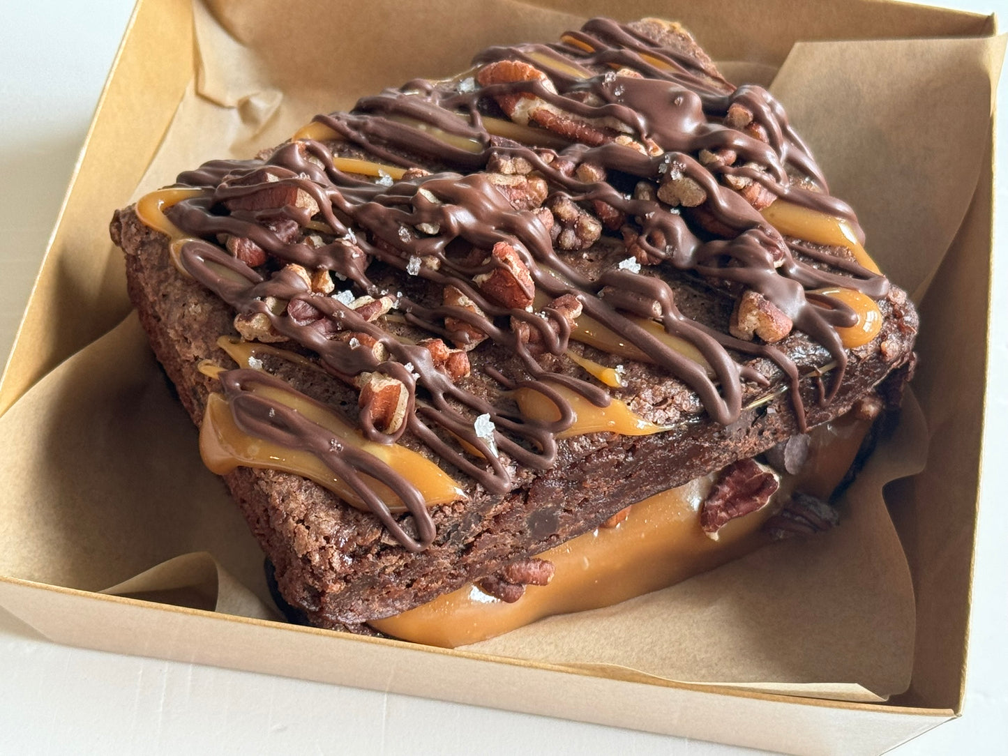 Big Bite Turtle Pecan Brownie Stack Gift Size