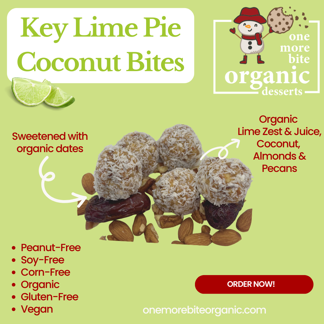 Key Lime Pie Coconut Bites (GF/DF/Vegan)