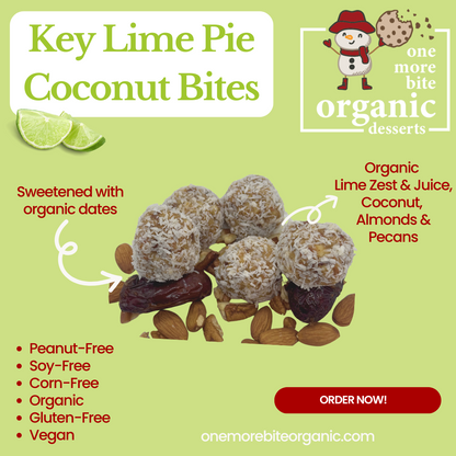 Key Lime Pie CocoNUT Bites (GF/DF/Vegan)