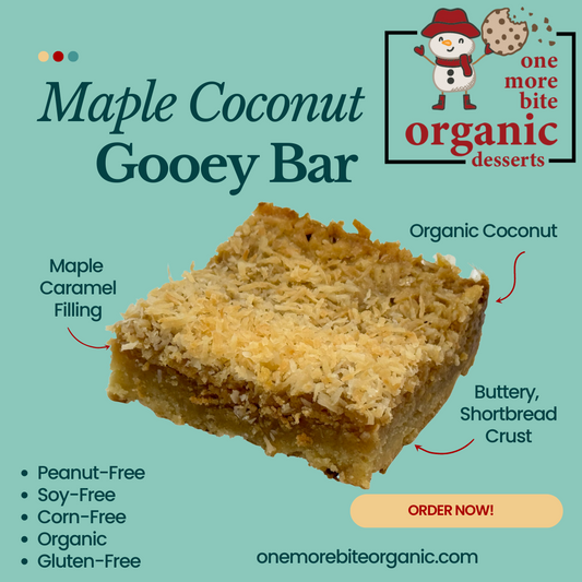 Maple Coconut Gooey Bar (GF)