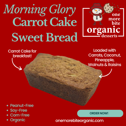 Carrot Cake Bread (DF)