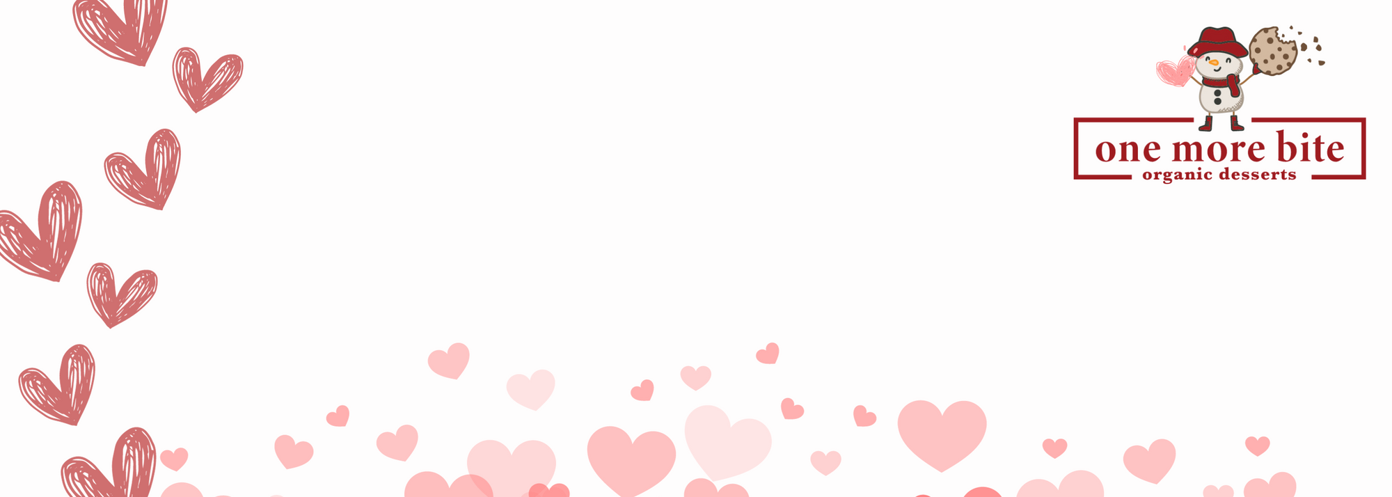 Background with hearts