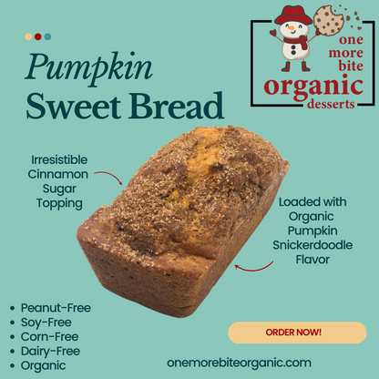 Pumpkin Bread (DF)
