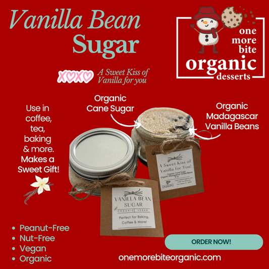 Organic Vanilla  Bean Sugar (GF/DF/V)