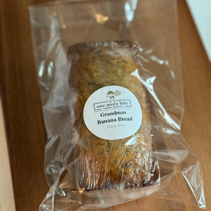 One More Bite Organic Desserts Dairy-Free Organic Grandma's Banana Bread