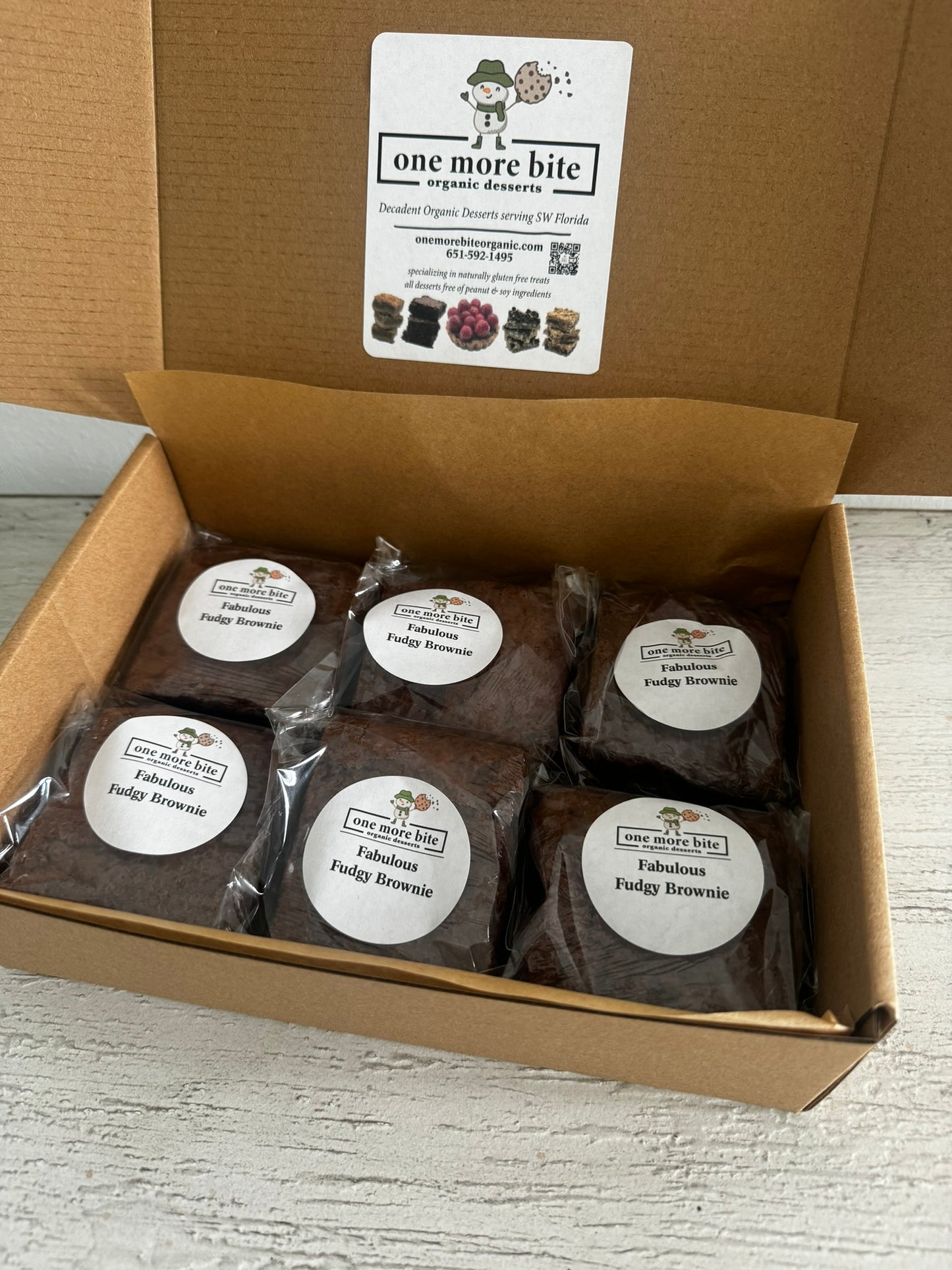 Fudgy Brownie Bite Box