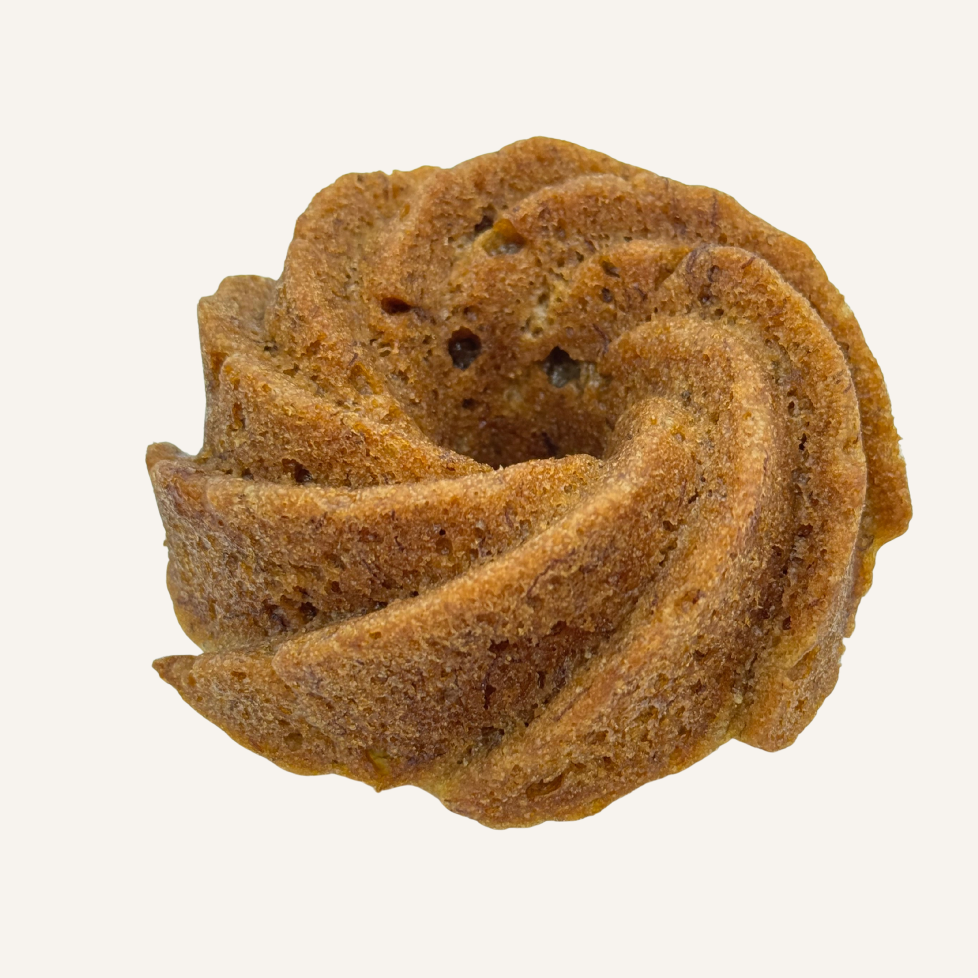 banana bread mini bundt cakes arranged for events, sold by the dozen