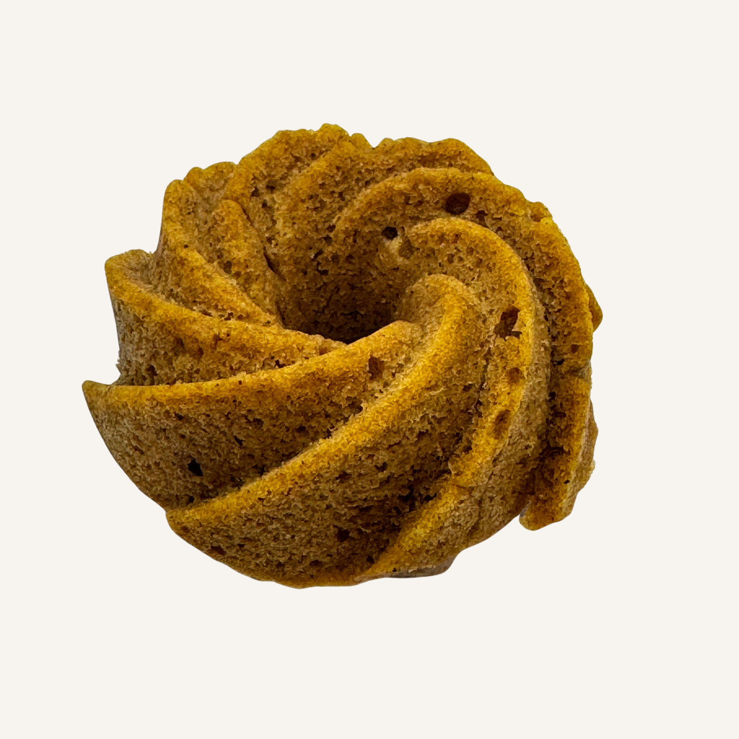 Pumpkin mini bundt cakes arranged for events, sold by the dozen