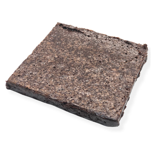 Organic peanut-free dark chocolate decadent brownie thin – gluten-free, soy-free, corn-free dessert handmade in Fort Myers, Florida.