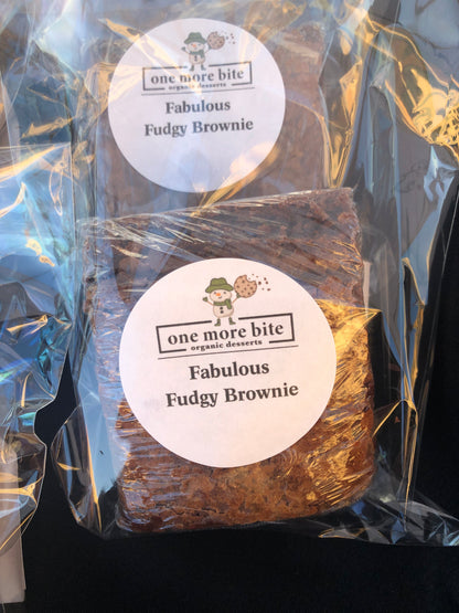 Fabulous Fudgy Brownie packaged