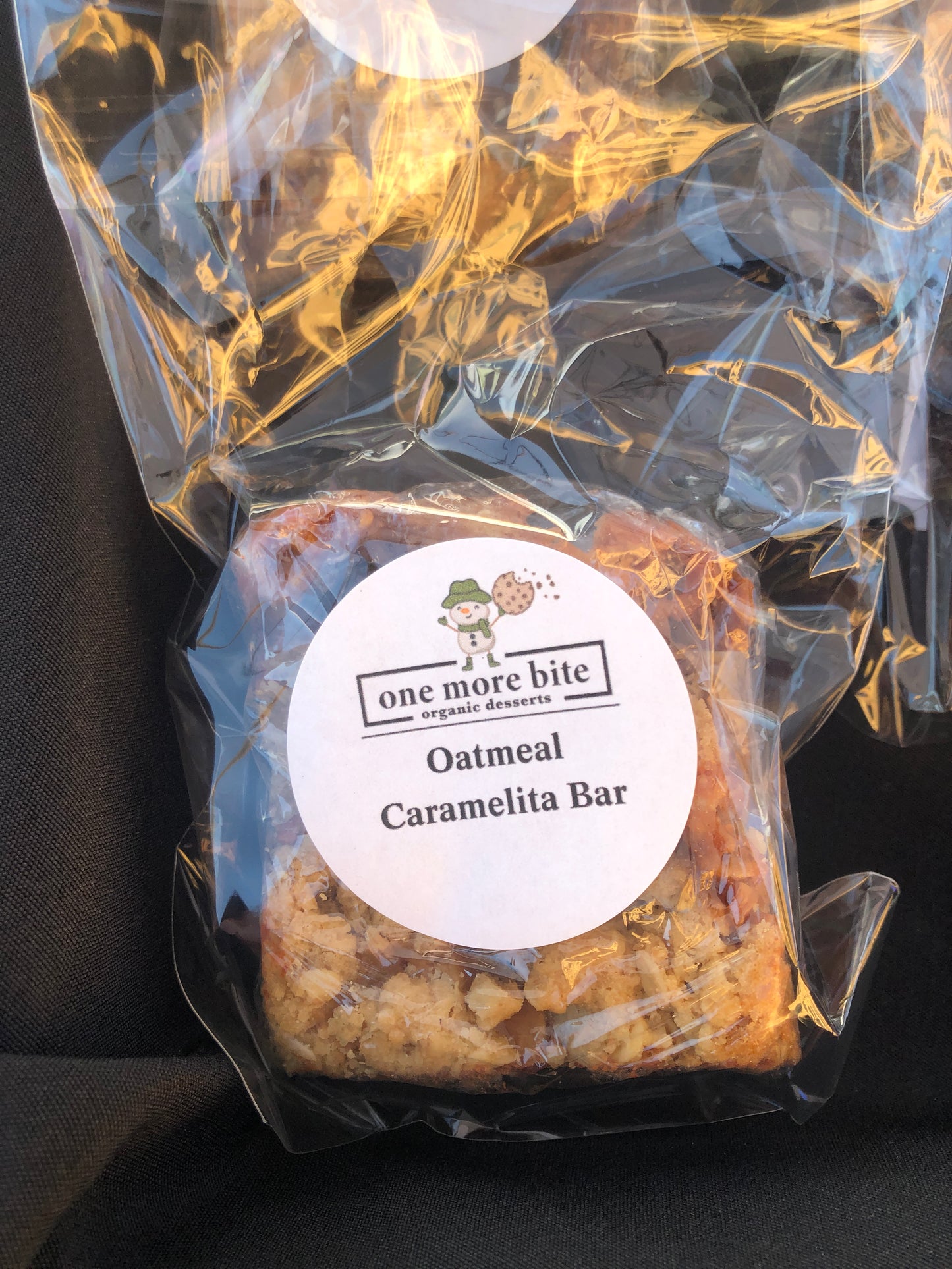 Oatmeal Caramelita Bar packaged