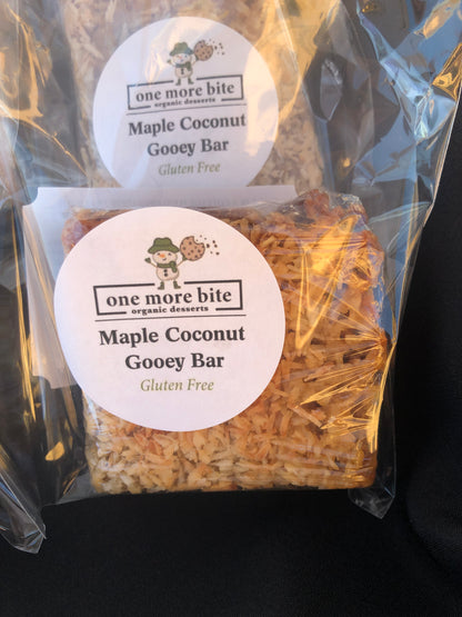 Maple Coconut Gooey Bar (GF)