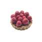 4" raspberry pecan tart