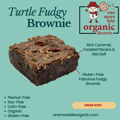 Turtle Fudgy Brownie (GF)